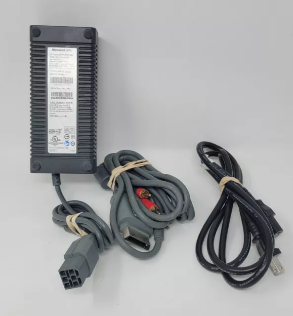 Microsoft Xbox 360 AC Adapter HP-A1503R2 150 W w/ Component Cable