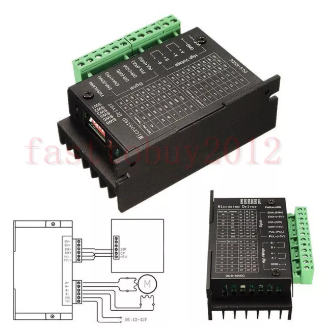 TB6600 CNC Schrittmotor Treiber Controller Steuerung Stepper Motor Driver 9-42V