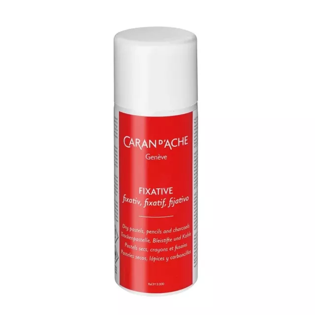 Caran D'ache Pastel Spray Fixative - 400ml Aerosol - Pastel Pencil Charcoal