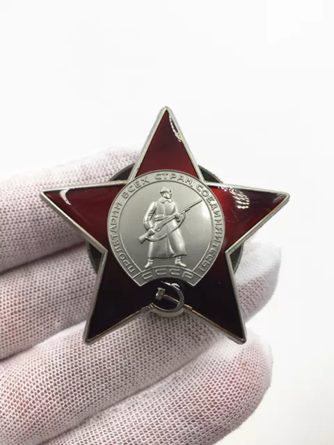 Order of Red star Russian Red Army Soviet Union USSR Military Medal Badge WW2