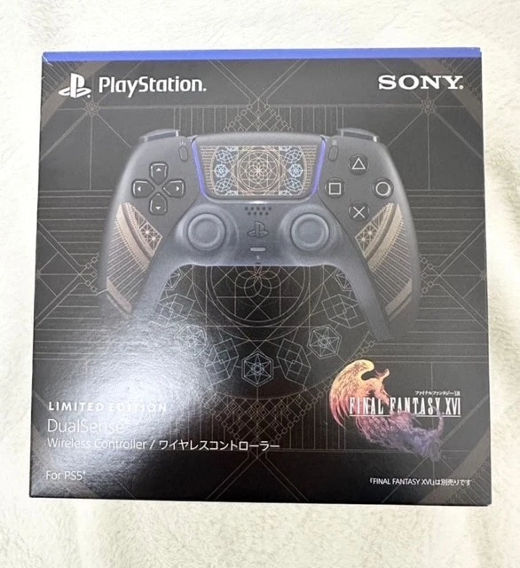 Manette PS5 DualSense édition Limitée FINAL FANTASY XVI - Noire - Réf. CFIJ-15500 - Occasion Excellent état