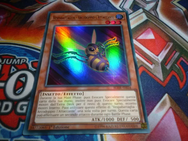 Yu Gi Oh Vespabattaglia Arcodoppio L'attaccante - Blhr It 034 – Ultra Rara - Ita