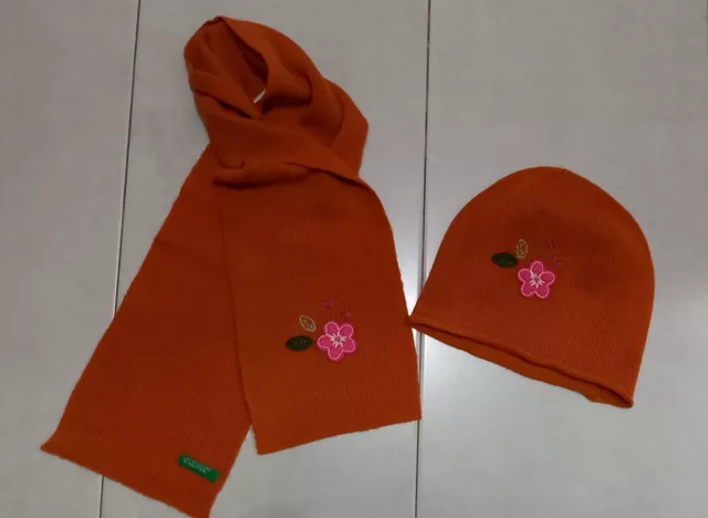 Set Lotto bambina 12 mesi  sciarpa berretto benetton