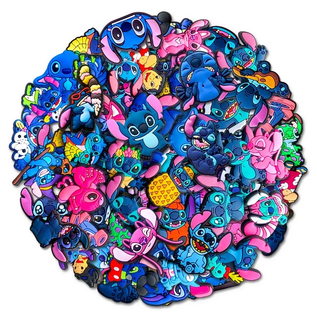 Keapenthus's 40Pcs Lilo and Stitch Croc Charms for Sandals