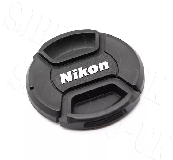 49Mm Center Centre-Pinch Clip-On Front Lens Cap Cover For Nikon Lc-49