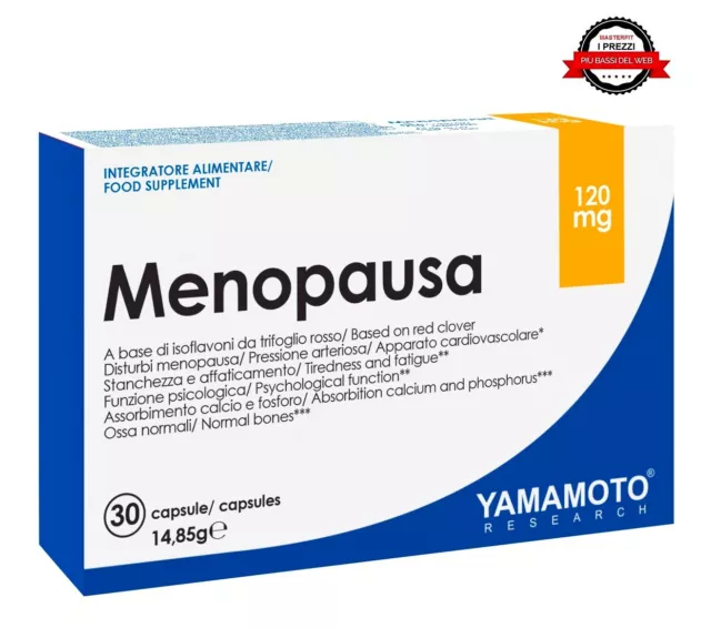 YAMAMOTO RESEARCH Menopausa 30 capsule