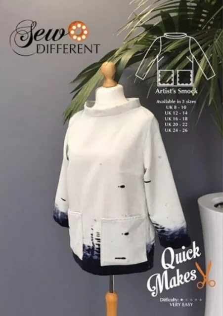 Sew Different Sewing Pattern Artists Smock Tops