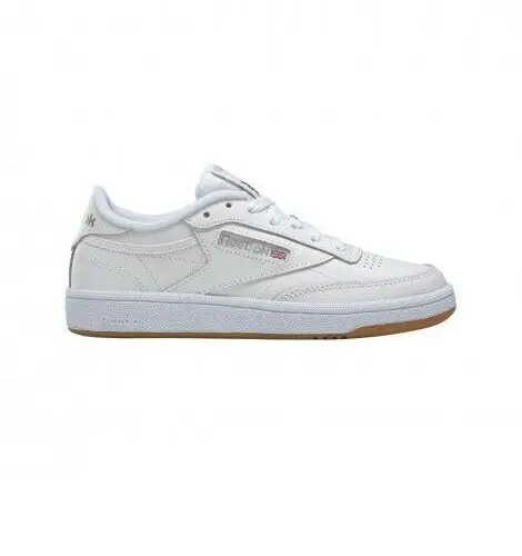 REEBOK Baskets basses blanches tennis femme Club C 85 BS7686 Taille 41