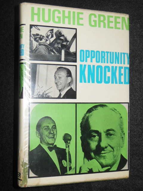 SIGNED; Hughie Green; Opportunity Knocked (1865-1st) TV Celebrity/Quiz Show Host