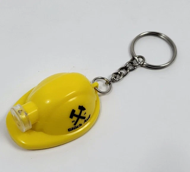 Grubenlampe Bergbau Deutsche Ruhrkohle Steinkohle Berufsgruppe Helm Anhänger LED 3