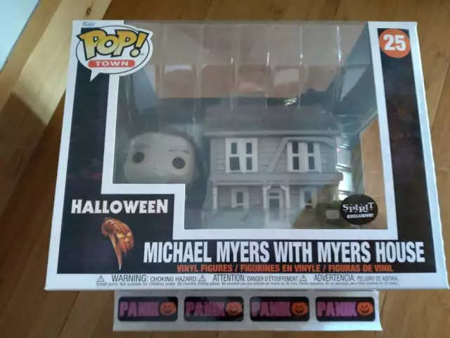Funko Pop Town Halloween Michael Myers with Myers House #25 - Spirit Exclusive