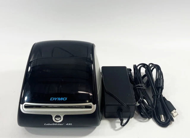 Dymo LabelWriter 4XL Model 1738542 Thermal Label Printer with Adapter & USB