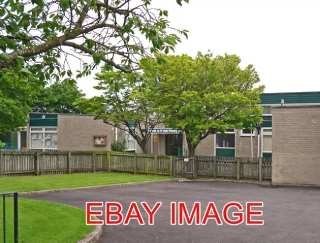 Photo  Fir Ends Primary School Main Entrance Viewed Across The Car Park. 2014