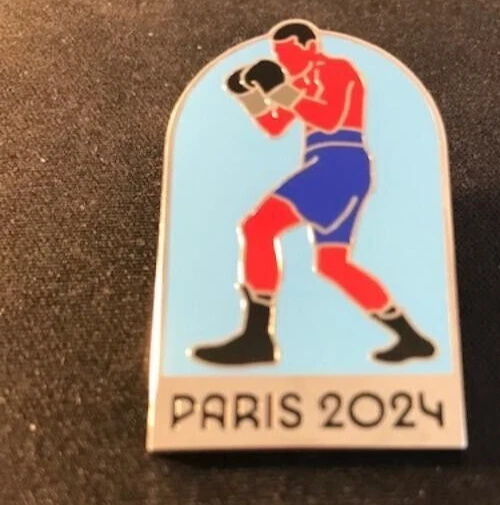 OLYMPIC 2024 Paris BOXING DRAGO PIN 16.99 PicClick