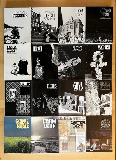 Cerebus Lot Trade Paperback TPB 1-16 Complete Set Dave Sim & Gerhard