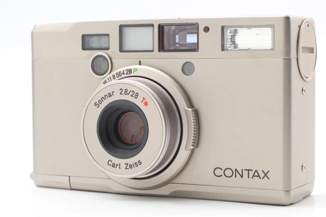 "Near Mint+++" Contax Tix Carl Zeiss 28mm f/2.8 Point＆Shoot APS Film Camera