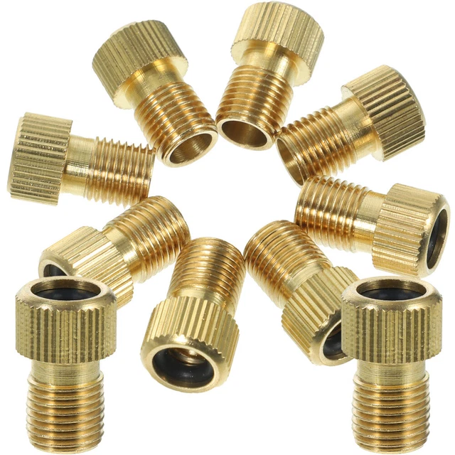 Adaptateur De Valve Vélo - 4 Pièces Pour Gonflage Rapide - Compatible Valves Fines Et Larges - VICASKY