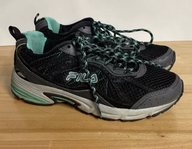 FILA WOMENS VITALITY 5SH40254 057 Gray Running Shoes Sneakers Size