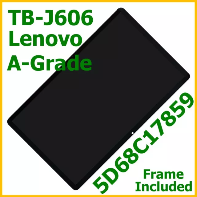 Utilisé A-Grade VITRE + ECRAN LCD pour LENOVO Tab P11 TB-J606F 11 NOIR