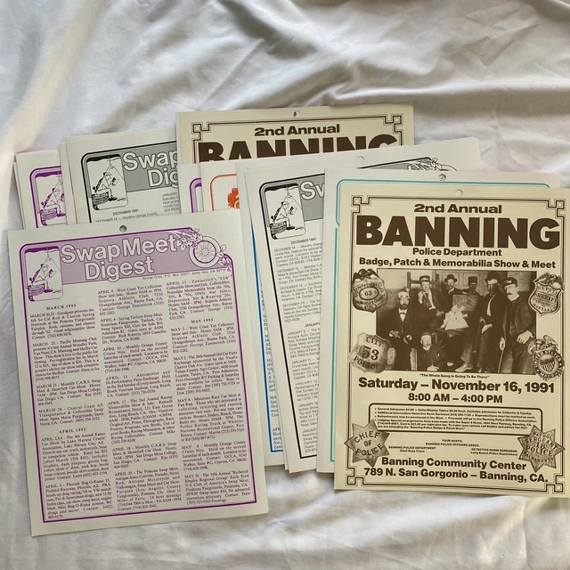 VTG ‘91-‘93 POMONA Swap Meet Fairplex Classic Car Antique Auto Show