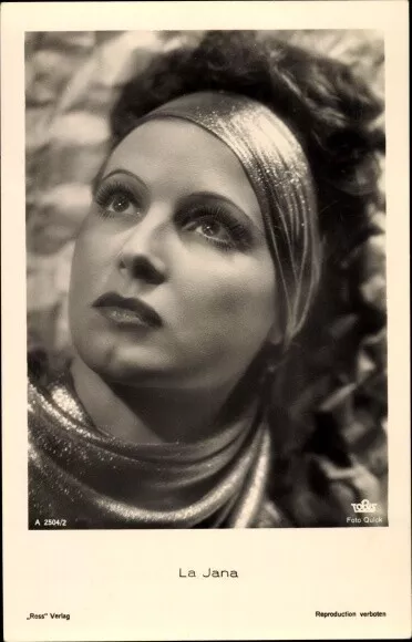 Ak Tänzerin und Schauspielerin La Jana, Portrait - 3195481