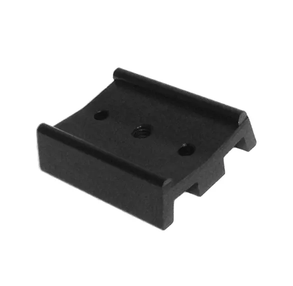Telescope dovetail mounting plate for equatorial tripod. Short, 50mm long