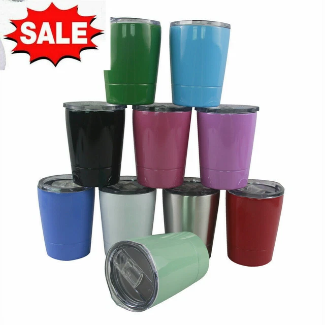 Stainless Steel Tumbler Double-Wall Travel Vacuum Insulated Mug Spill Proof Cup
