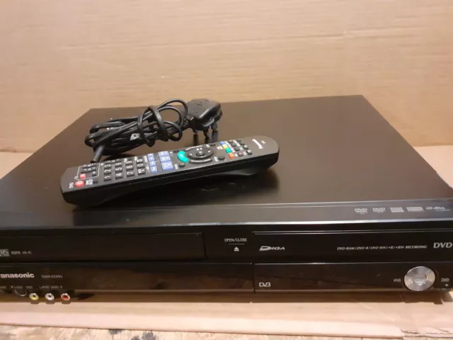 Panasonic DMR-EZ48V DVD/VCR Recorder HDMI VHS Freeview Combi Combo.