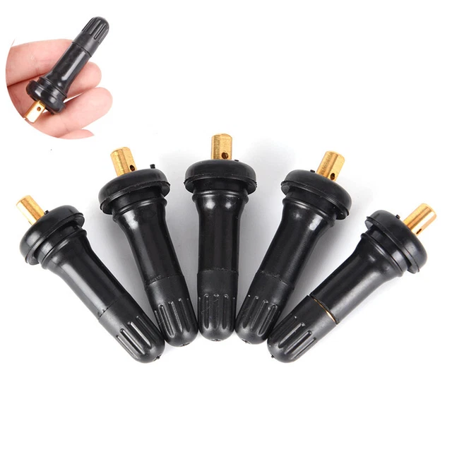 Kit Valvole TPMS Tubeless - 4 Pezzi In Lega Per Sensori Pressione Pneumatici - Compatibile Volvo, BMW, Ford, VW