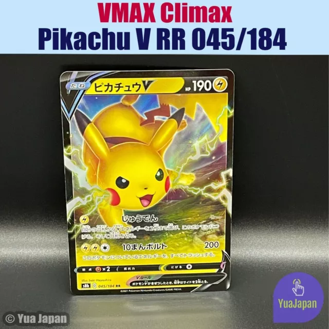 Carte Pokémon Pikachu 045/184 RR - S8B - Neuve - JP