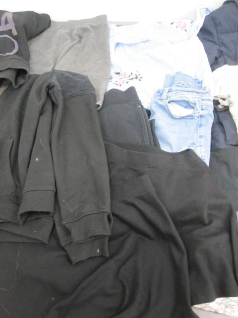 Girls Clothing Bundle Size 7-8 8-9 Years Job Lot Coat Trousers Dress 3