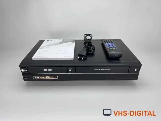 LG RCT689H - DVD VHS Video Recorder VCR Kombigerät zum Digitalisieren