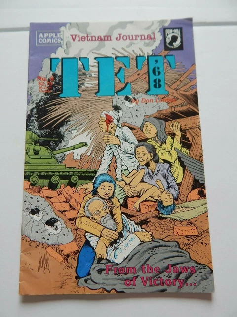 Apple Comics VIETNAM JOURNAL TET '68 COMIC BOOK #6 by Don Lomax Jan 1993