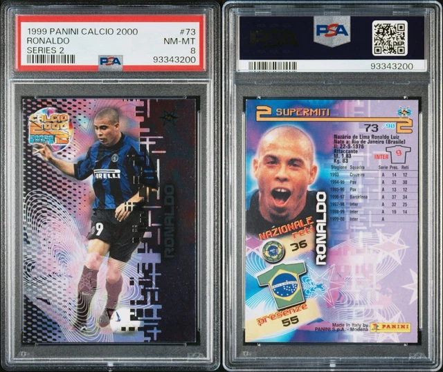 パニーニ カルチョ98 サッカーカード ロナウド 超レア RC Paolo