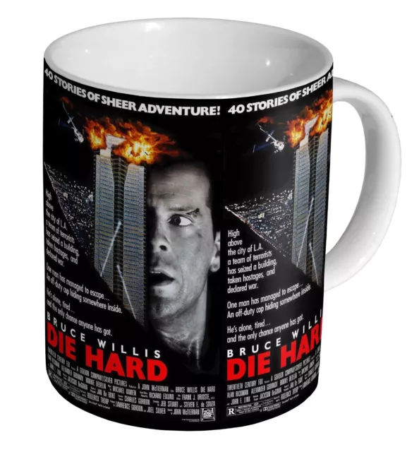 Die Hard Classic 89 Poster - Ceramic Coffee Mug / Tea Cup