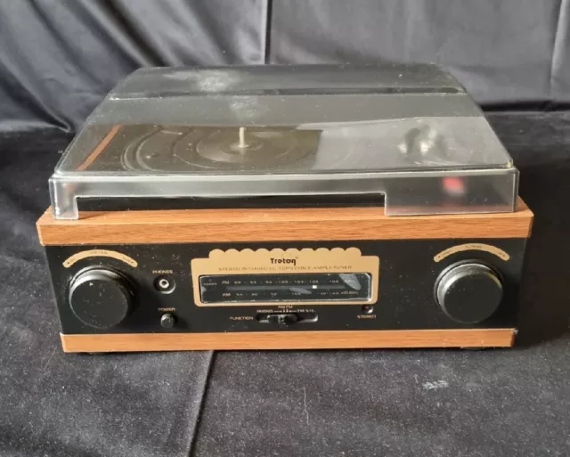 Treton Plattenspieler stereo integrated turntable ampli-tuner