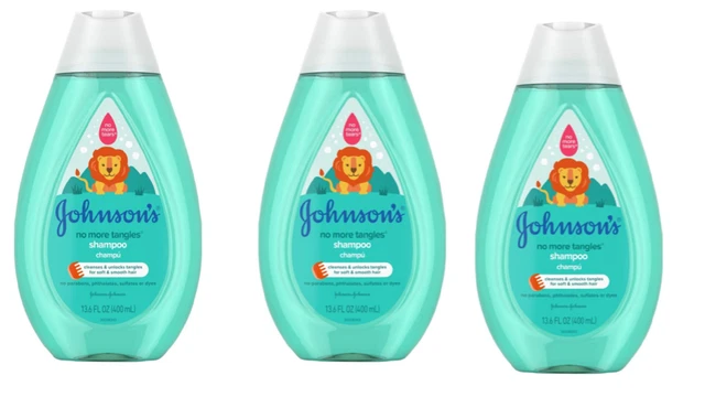 Johnson's No More Tangles Or Tears Shampoo 13.6oz 400ml Pack of 3