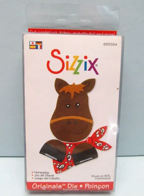 ¡Muy raro! Sizzix Originals 2008 troquelado juego de caballos #655354 ¡sellado en nuevo estado!