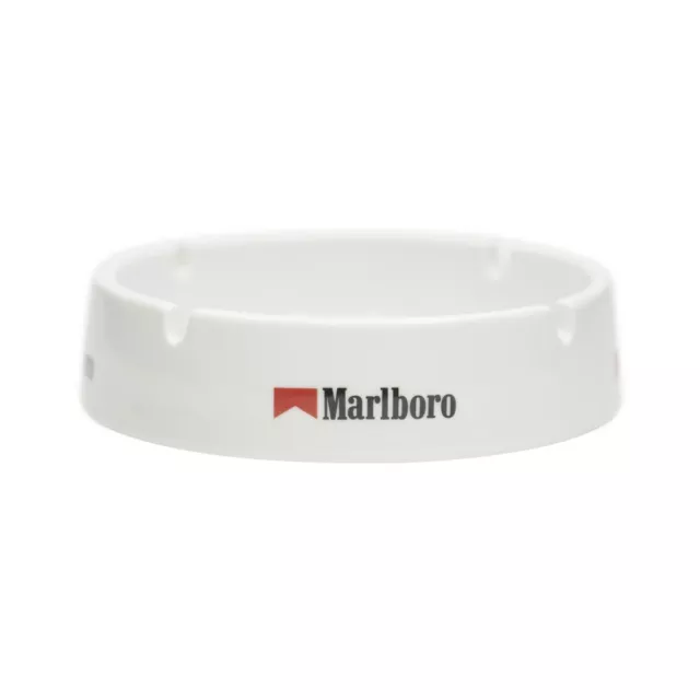 Marlboro Zigaretten Aschenbecher Rund Ø 14cm Ashtray Kneipe Kippen Smoke Bar