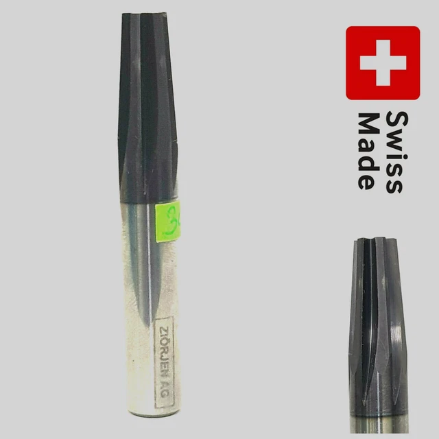 SWISS ZIORJEN AG Utensile svasatore CNC in metallo duro integrale VHM 10mm...