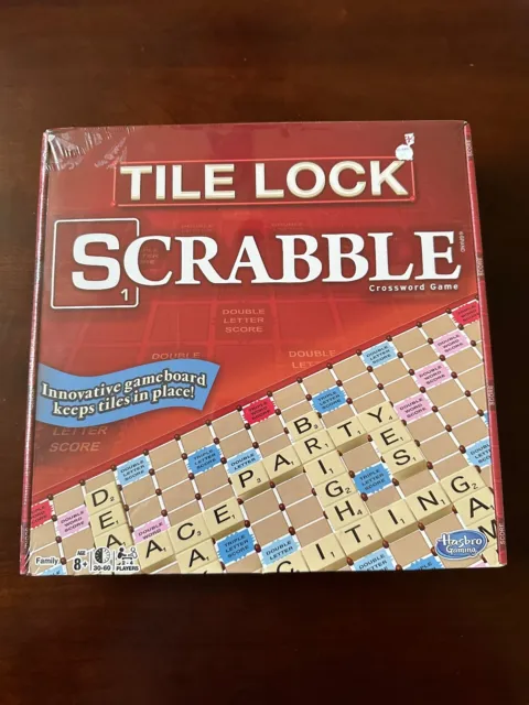 NEW Sealed Hasbro Tile Lock SCRABBLE Board Game