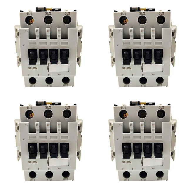 4PCS 3TF35 Contactor 120V coil 38A replace Siemens Contactor 3TF3522-0AK6 3P AC