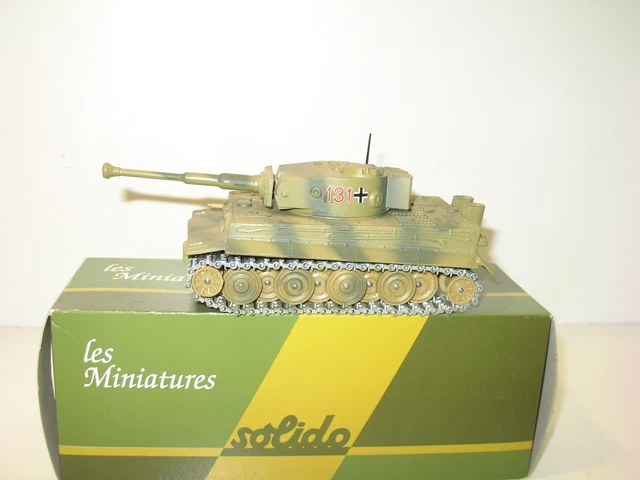 Solido 1:50 Char Tigre 331 – Militaire Allemand Camouflage Blanc Hiver 1944
