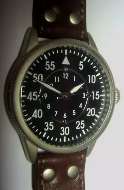 Repro facsimile orologio B orologio osservazione Wehrmacht militare aviazione meccanico 3