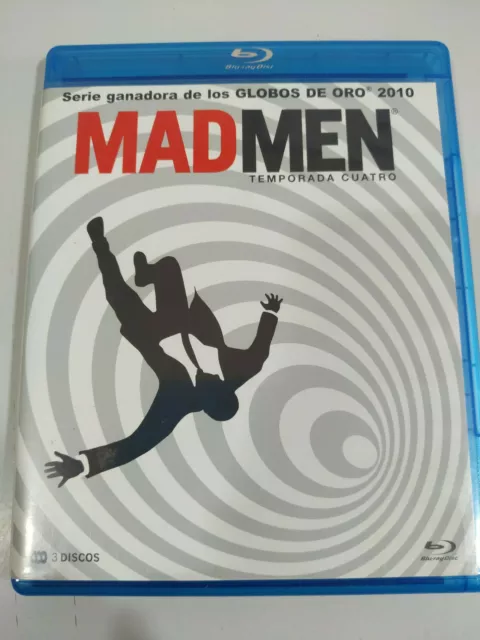 Mad Men Cuarta Temporada 4 Completa - Blu-Ray Español Ingles Region B