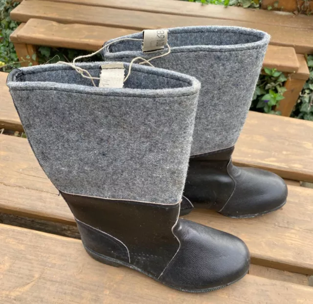 Filzstiefel, Arbeitsstiefel, DDR NVA Filz-/Winterstiefel