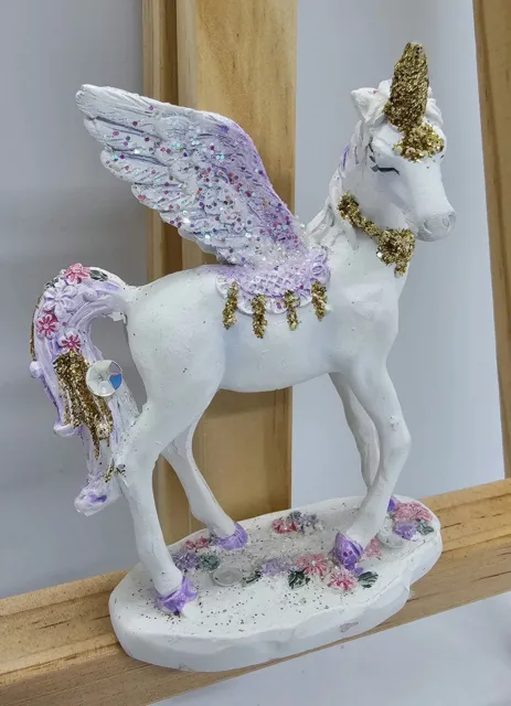 Floral Winged Unicorn – Mystic