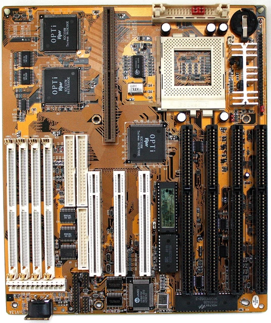 Isa Computer Part MOTHERBOARD, PCCHIPS M519 rev 1.3a, skt 7, 3x pci, 4x isa £151.32 ...