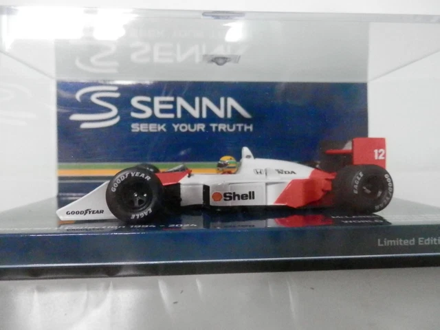 MINICHAMPS 1:43 MCLAREN HONDA MP4/4 A. SENNA 1988 50th Anniversary Marlboro £129.99 - UK