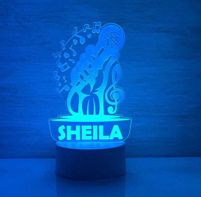 Karaoke LED Night Light - Personalized Remote Control, Perfect for Singers